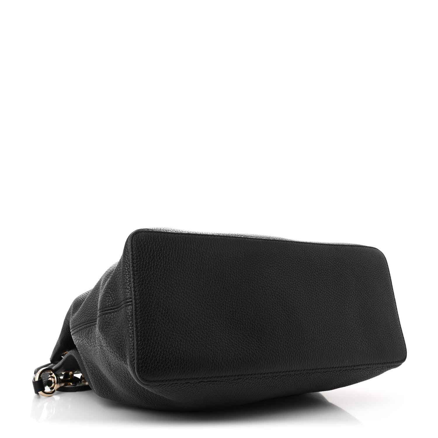 Gucci Pebbled Calfskin Large Soho Hobo Black 4 of 10
