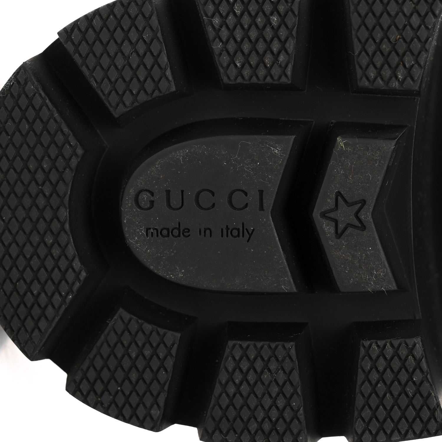 Gucci Calfskin Crystal GG Trip Chelsea Ankle Boots 38.5 Black 8 of 8