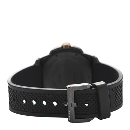 Cartier ADLC Stainless Steel 18K Pink Gold Rubber 42mm Calibre de Cartier Diver Automatic Watch Black 3 of 6