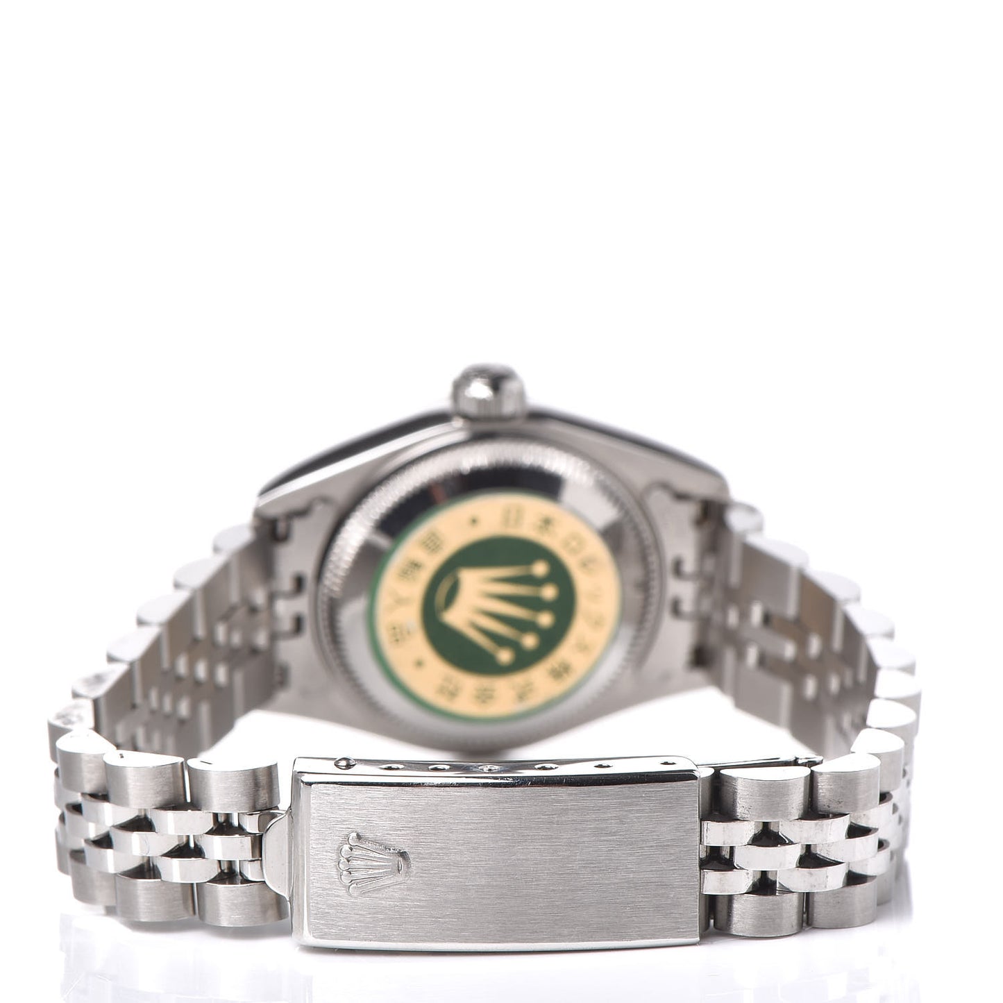 Stainless Steel 18K White Gold 26mm Oyster Perpetual Datejust Watch Silver 69174