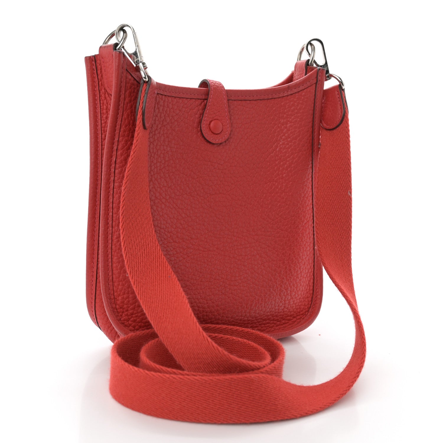 Hermes Taurillon Clemence Amazone Evelyne TPM Bougainvillea 3 of 11
