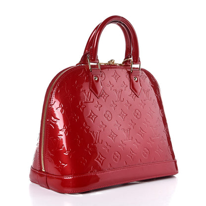 Louis Vuitton Vernis Alma PM Pomme D'Amour 3 of 8
