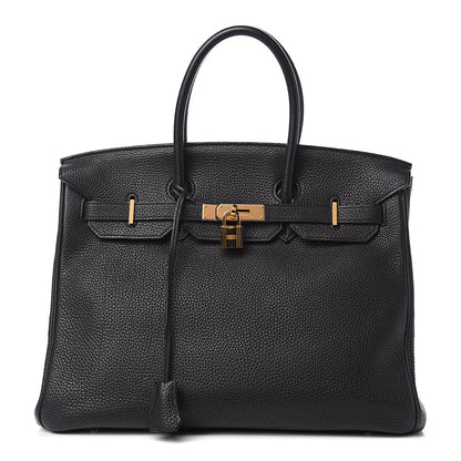 Hermes Togo Birkin 35 Black 1 of 9