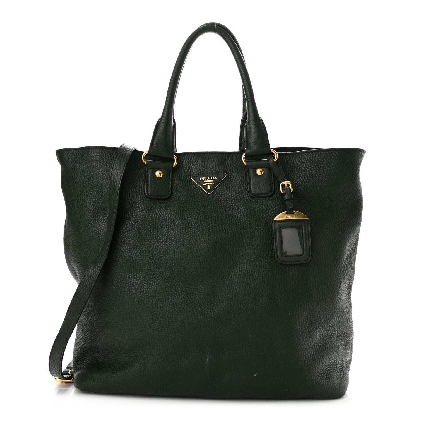 Vitello Daino Shopping Tote Foresta