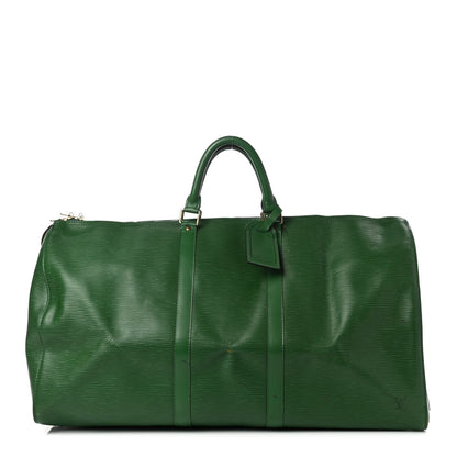 Louis Vuitton Epi Keepall 55 Borneo 1 of 24