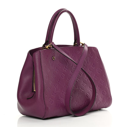 Louis Vuitton Empreinte Montaigne MM Amethyste 3 of 23