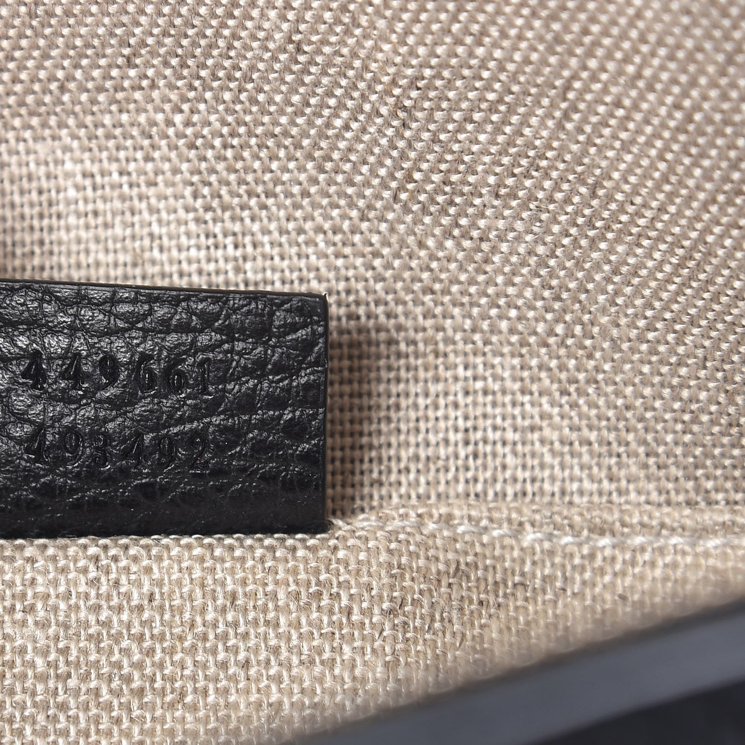 Gucci Dollar Calfskin Small GG Charm Dome Bag Black 6 of 7