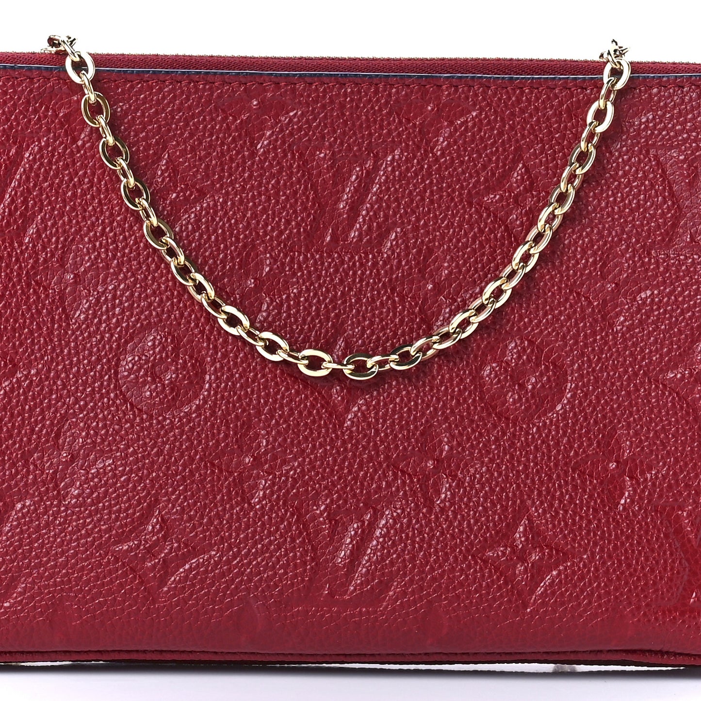 Empreinte Double Zip Pochette Cherry Berry