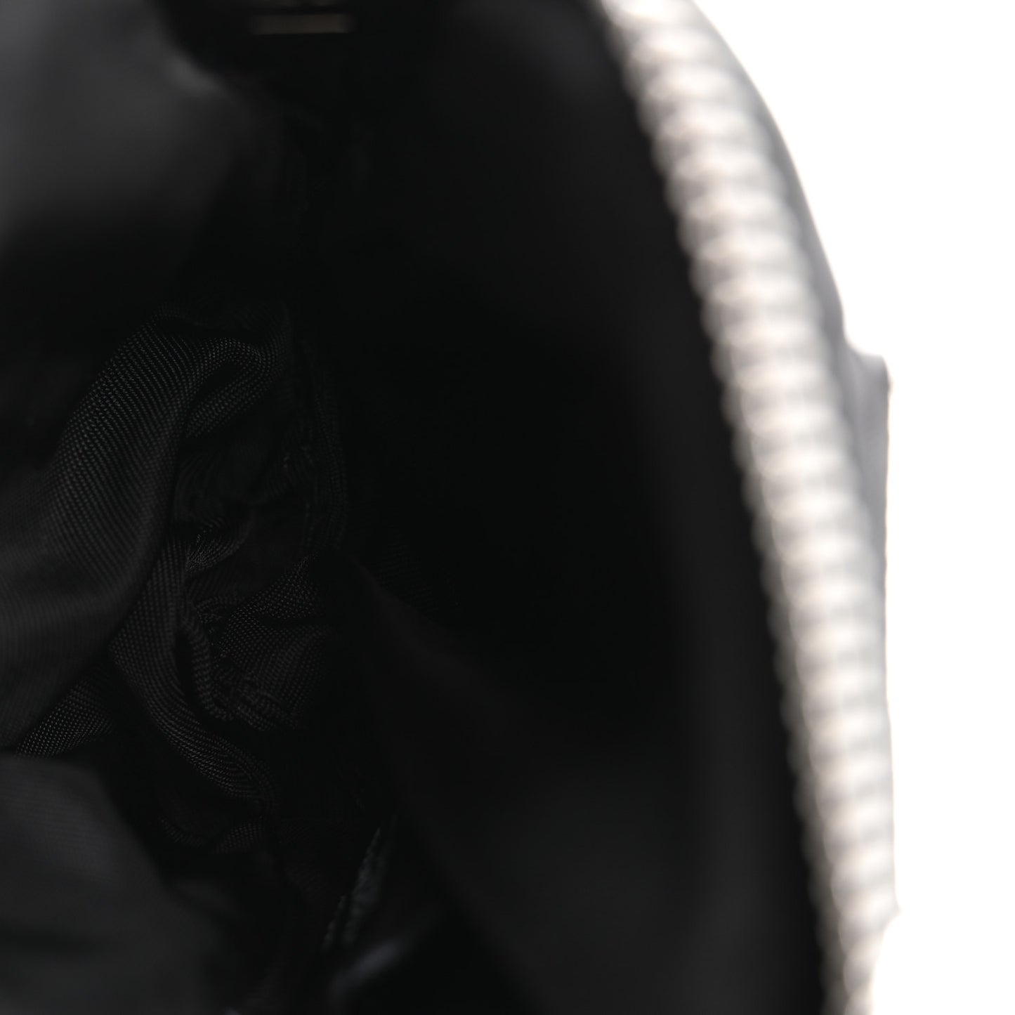 Re-Nylon Belt With Square Pouch Black