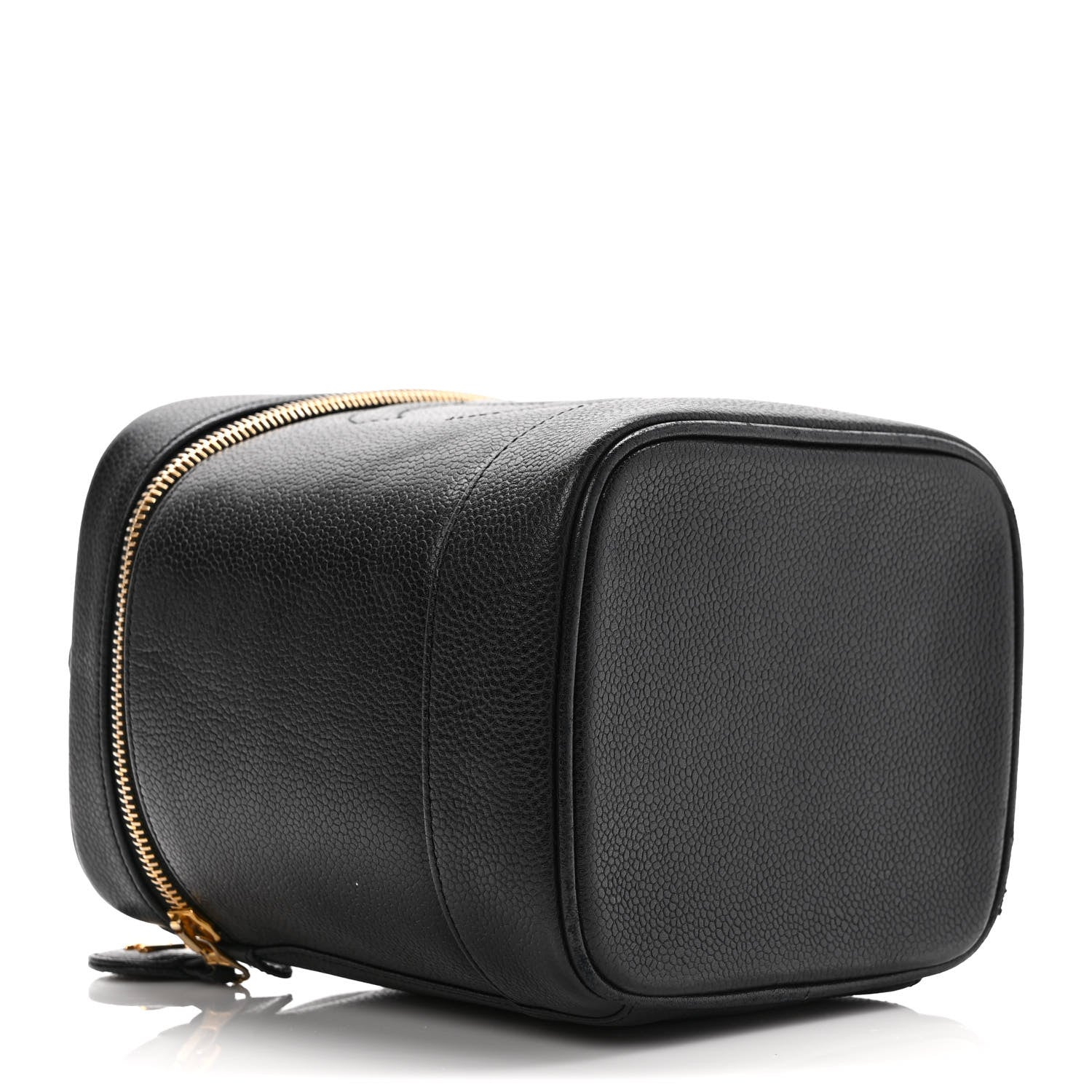 Chanel Caviar Vanity Cosmetic Case Black 4 of 9