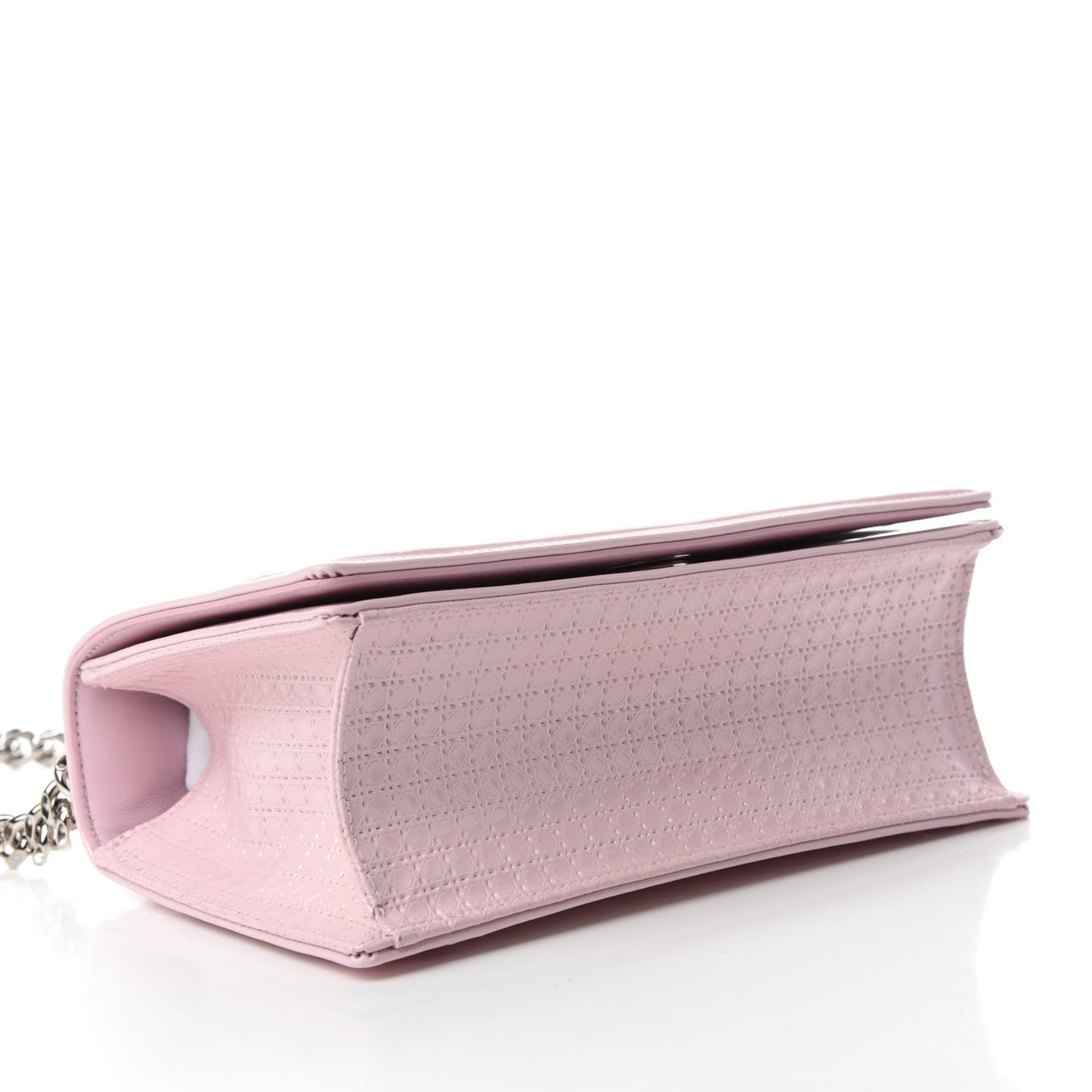 Patent Micro-Cannage Small Diorama Flap Bag Rose