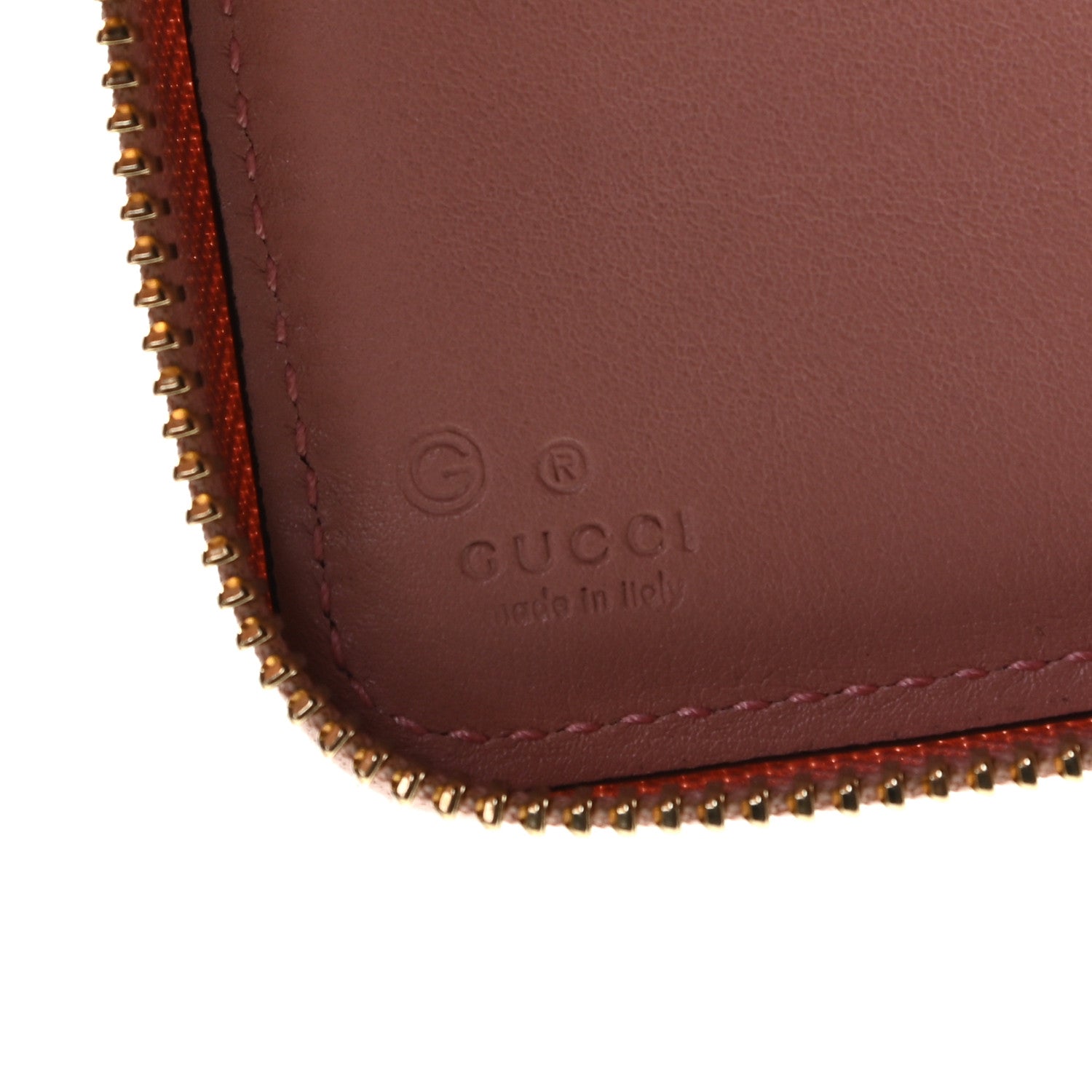 Gucci Soft Microguccissima Zip Around Organizer Wallet Soft Pink 8 of 9