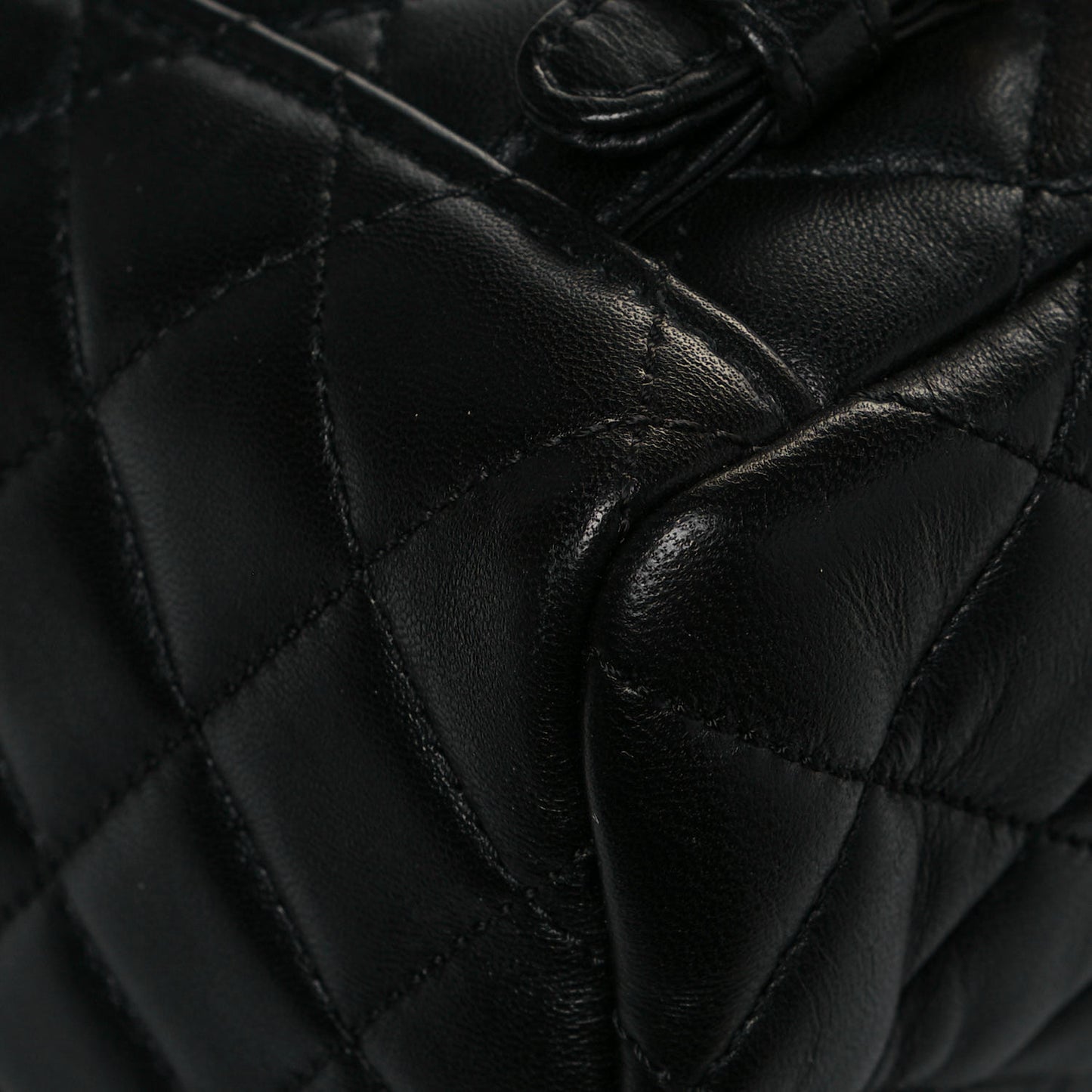 Calfskin Quilted Mini Urban Spirit Backpack Black