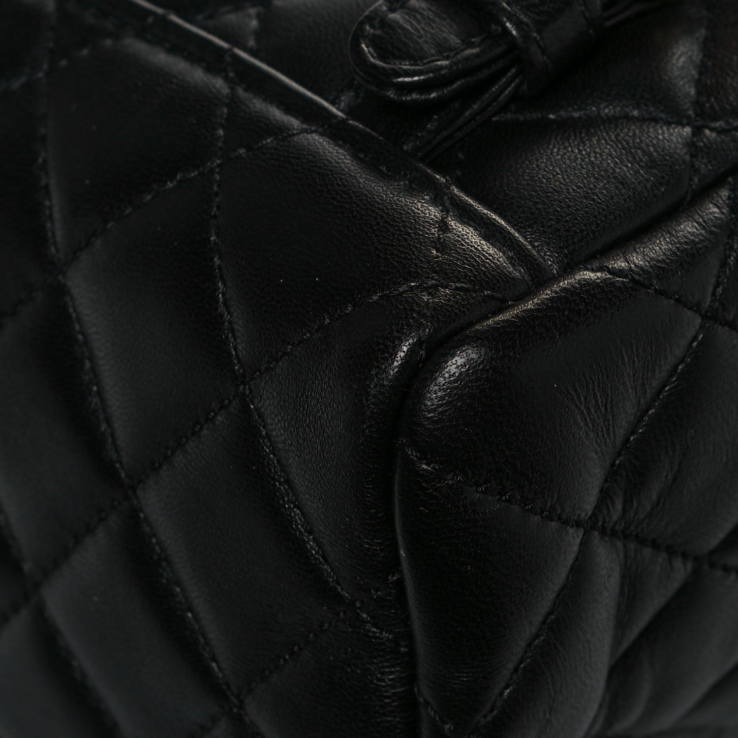 Chanel Calfskin Quilted Mini Urban Spirit Backpack Black 12 of 12