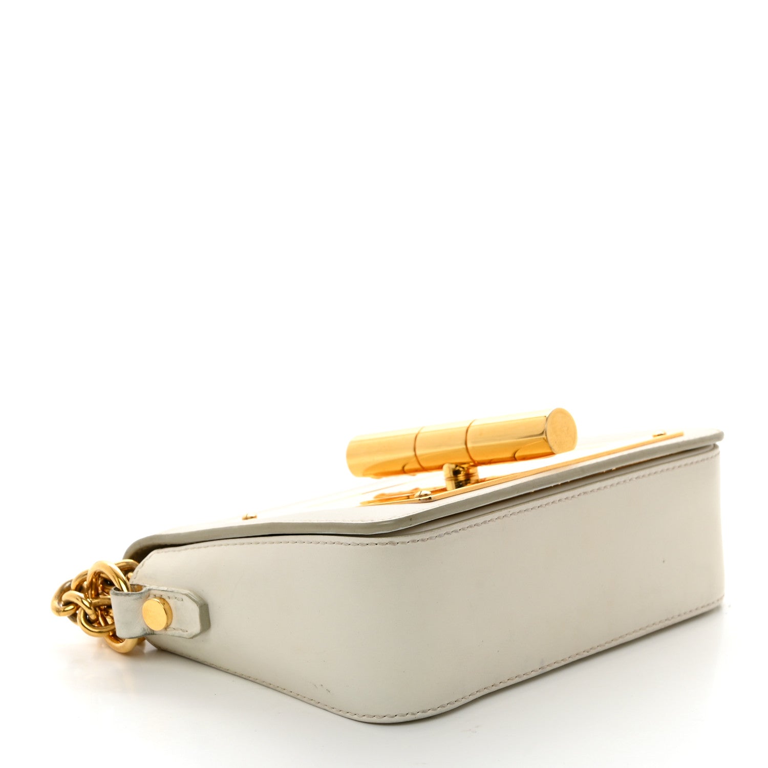 Tom Ford Calfskin Small Natalia Chain Bag White 4 of 11