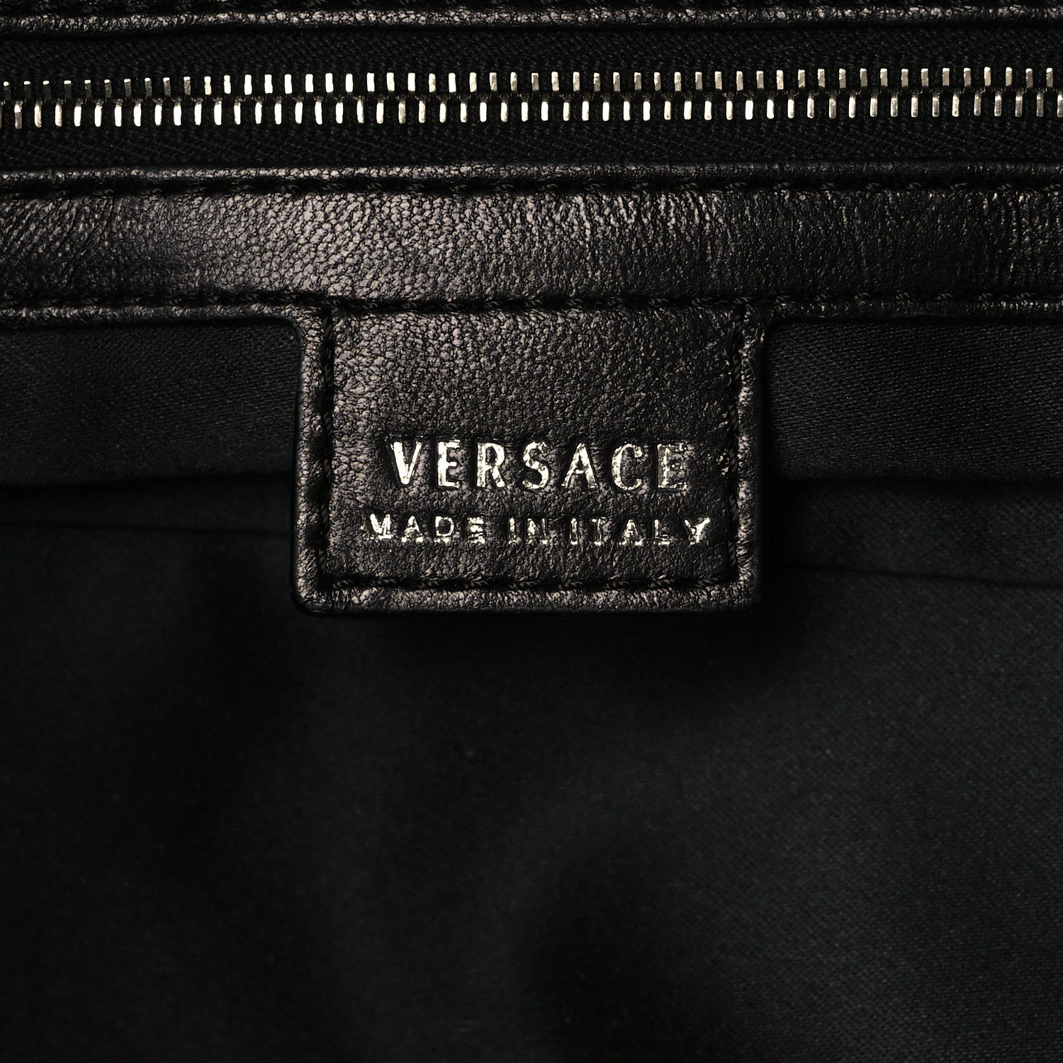 Versace Nappa Quilted Icon Bowler Black 5 of 8