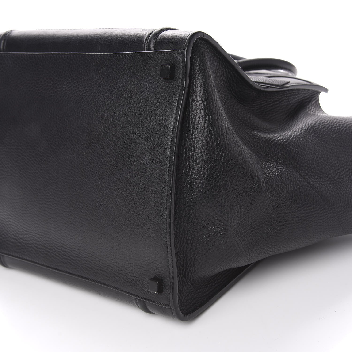 Celine Supple Calfskin Medium Phantom Luggage Black 18 of 18