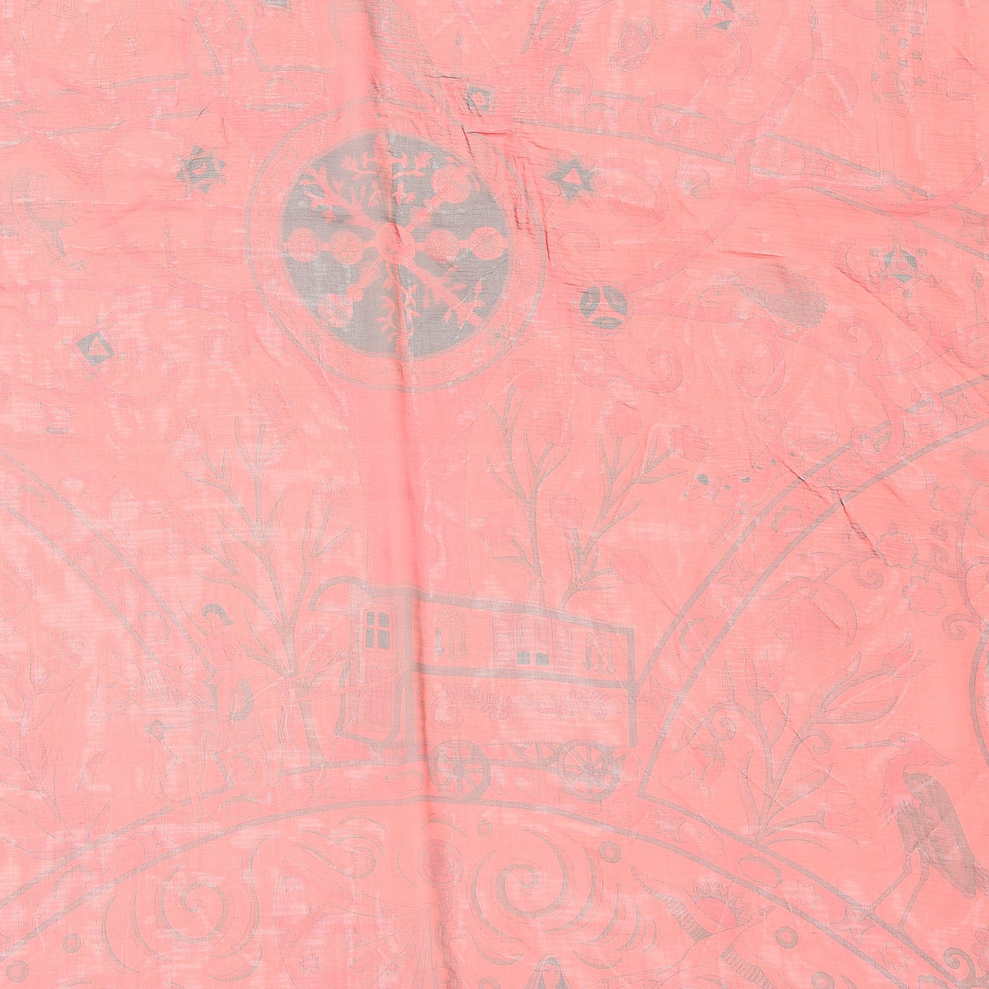 Silk Mousseline Peuple Du Vent Shawl 140