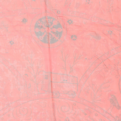 Hermes Silk Mousseline Peuple Du Vent Shawl 140 3 of 6