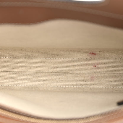Burberry Canvas Smooth Calfskin Two Tone Mini Pocket Bag Natural Malt Brown 5 of 14