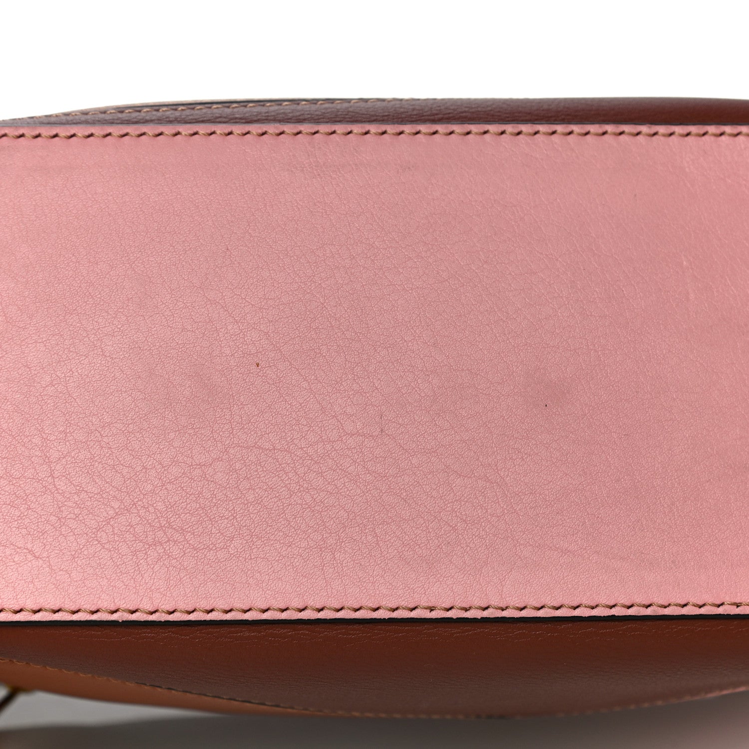 Loewe Calfskin Small Puzzle Bag Tan Medium Pink 17 of 25