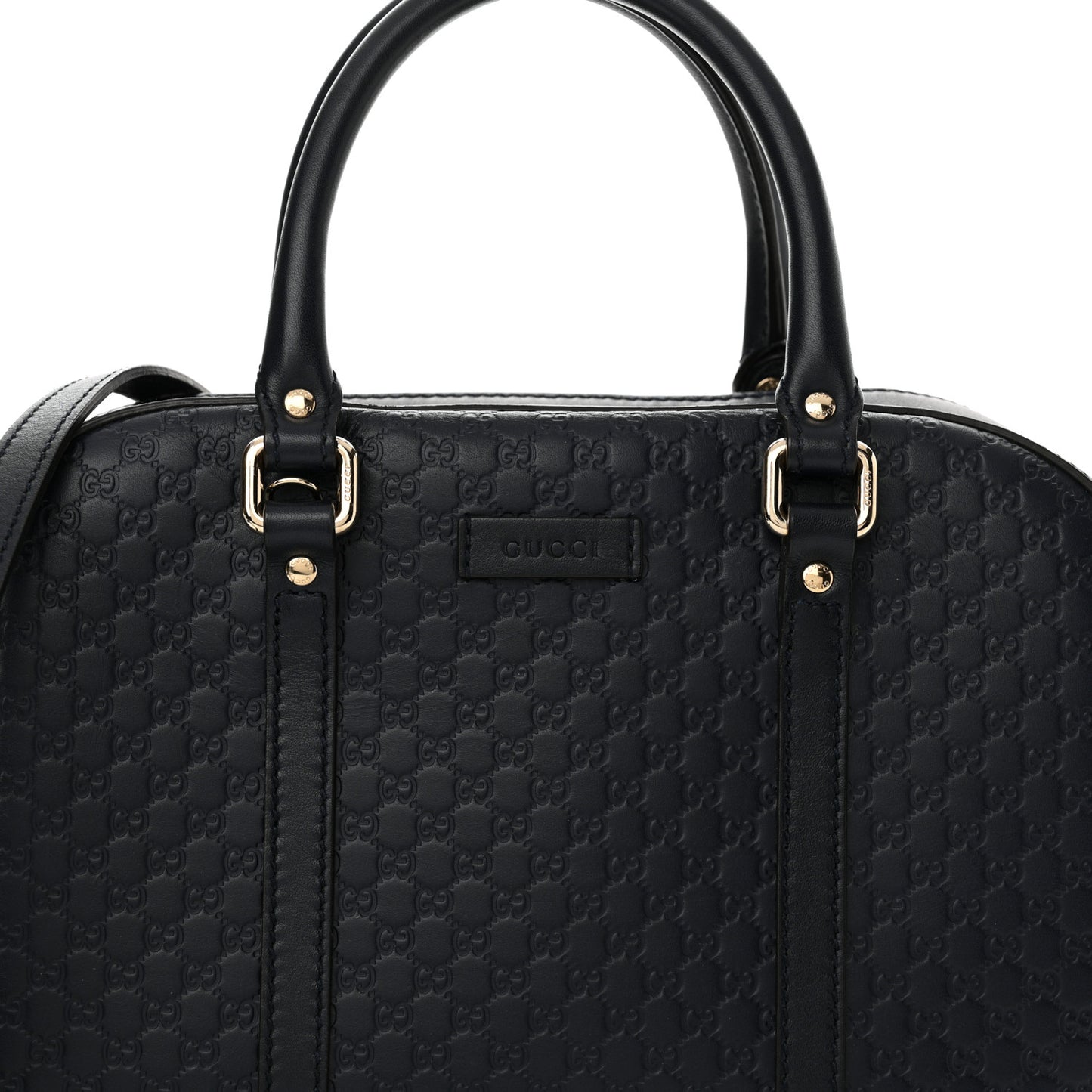 Microguccissima Medium Crossbody Bag Blue