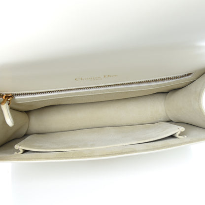 Christian Dior Lambskin Studded Medium Diorama Flap Bag Latte 7 of 11