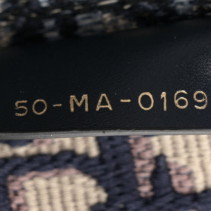 Christian Dior Oblique Large Book Tote Blue Multicolor 7 of 12