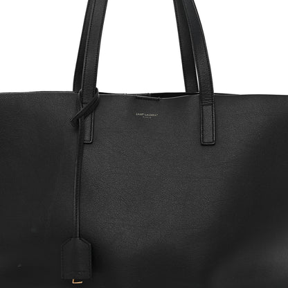 Saint Laurent Calfskin Large Shopping Tote Black 9 of 15