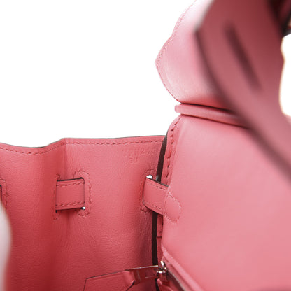 Hermes Swift Birkin 25 Rose D'ete 8 of 12