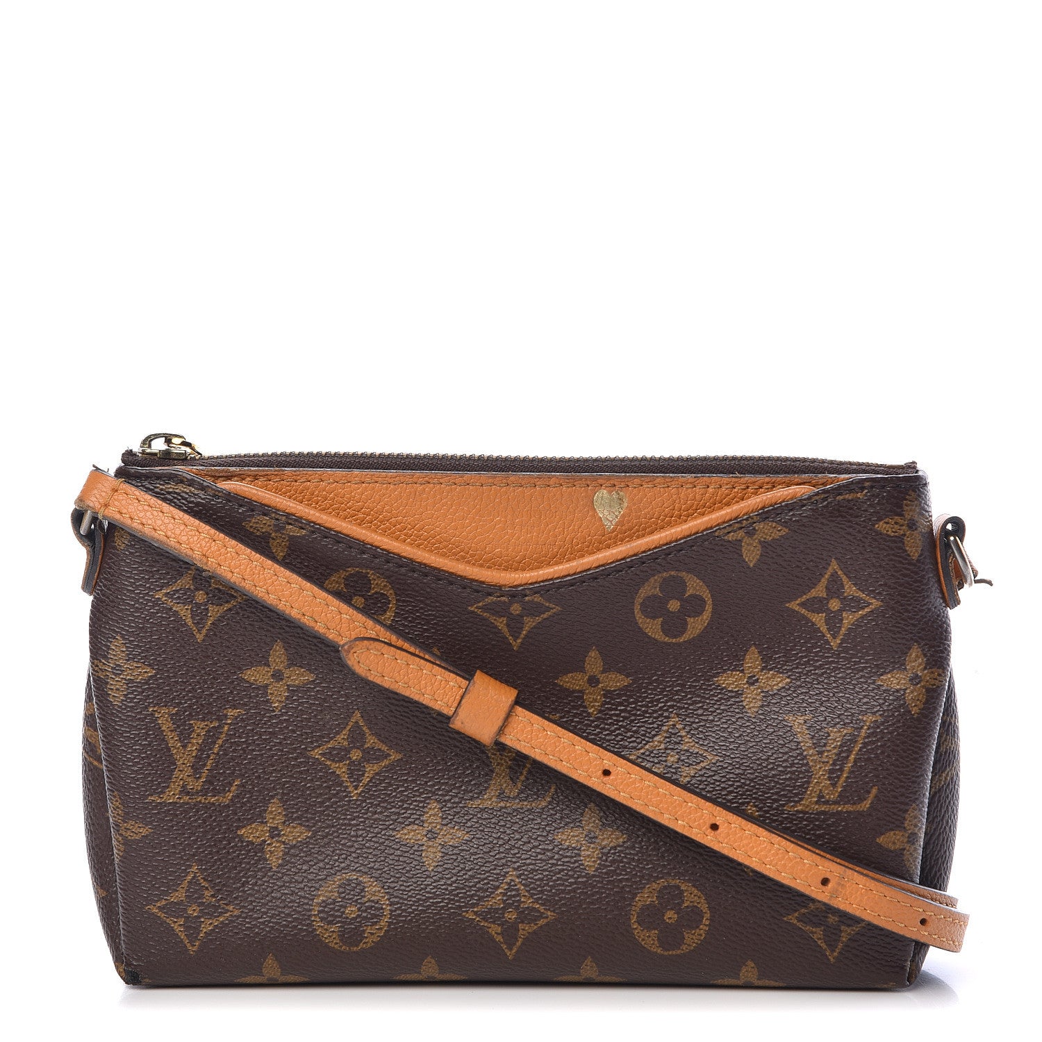 Louis Vuitton Monogram Pallas Crossbody Safran 1 of 24