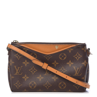 Louis Vuitton Monogram Pallas Crossbody Safran 1 of 24
