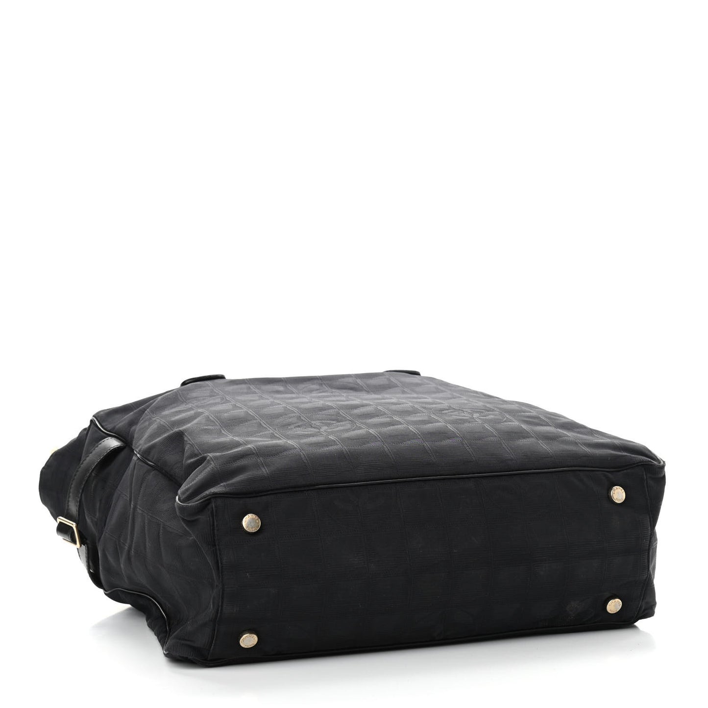 Nylon Medium Travel Tote Black