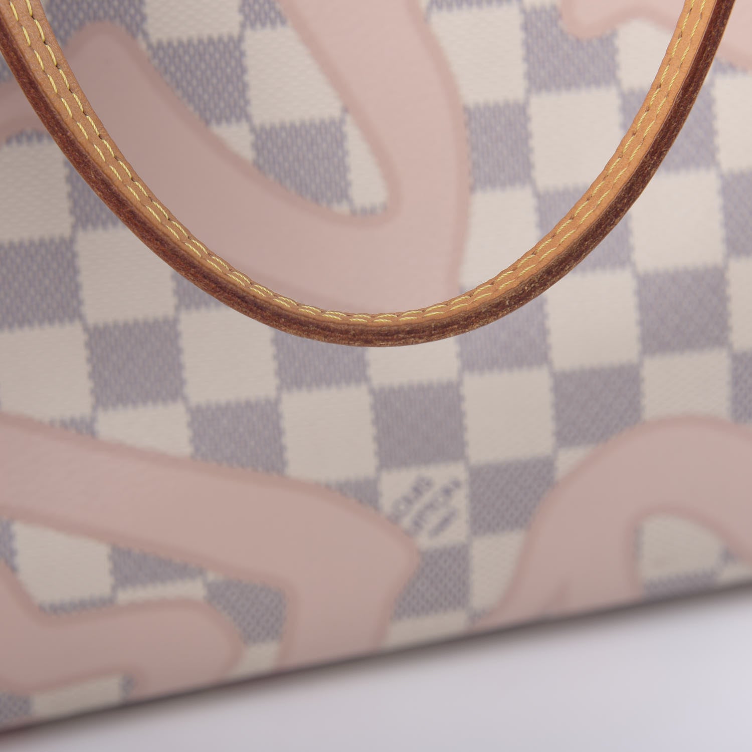 Louis Vuitton Damier Azur Tahitienne Neverfull MM 18 of 23