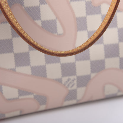 Louis Vuitton Damier Azur Tahitienne Neverfull MM 18 of 23