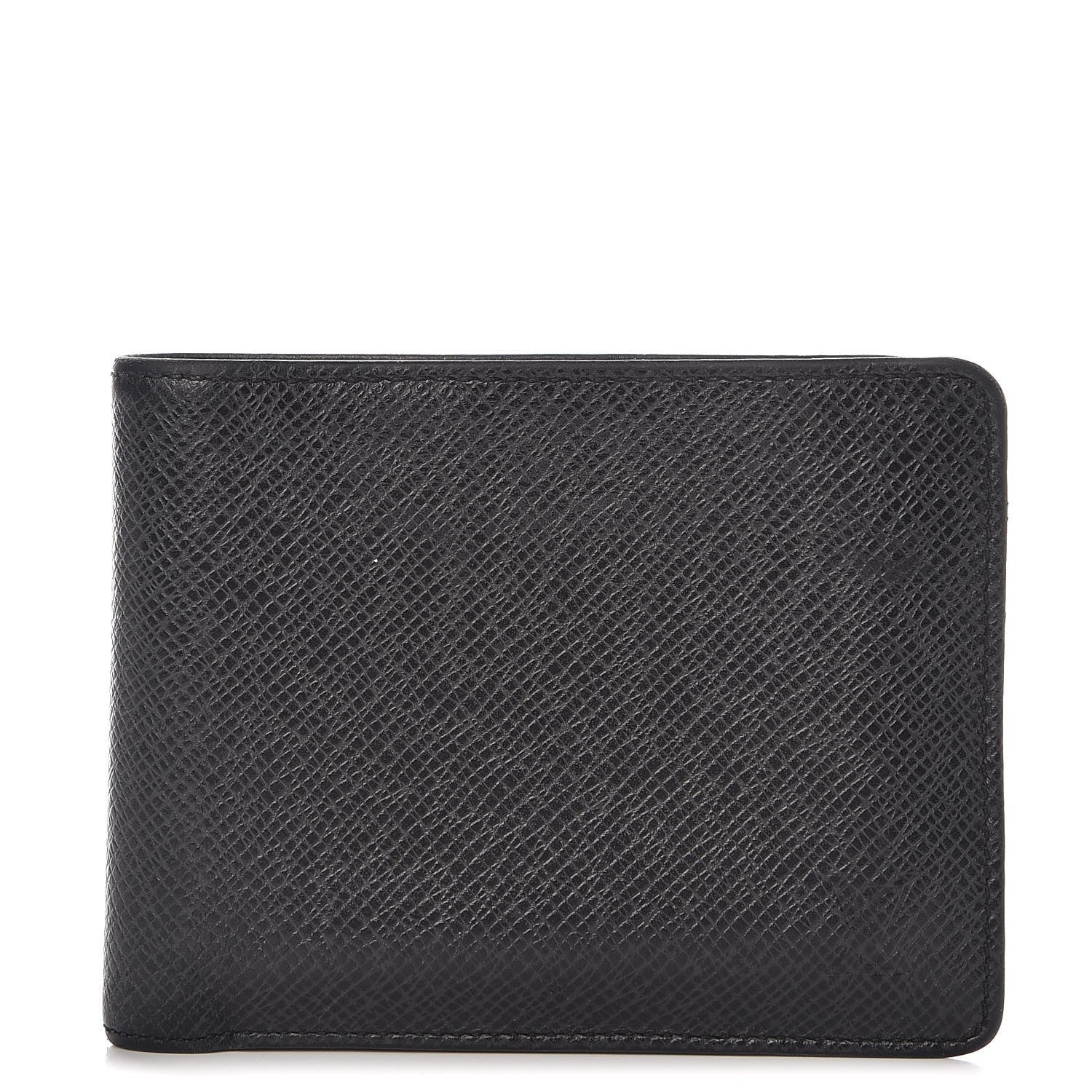 Louis Vuitton Taiga Billfold 6 Credit Card Wallet Ardoise 1 of 7