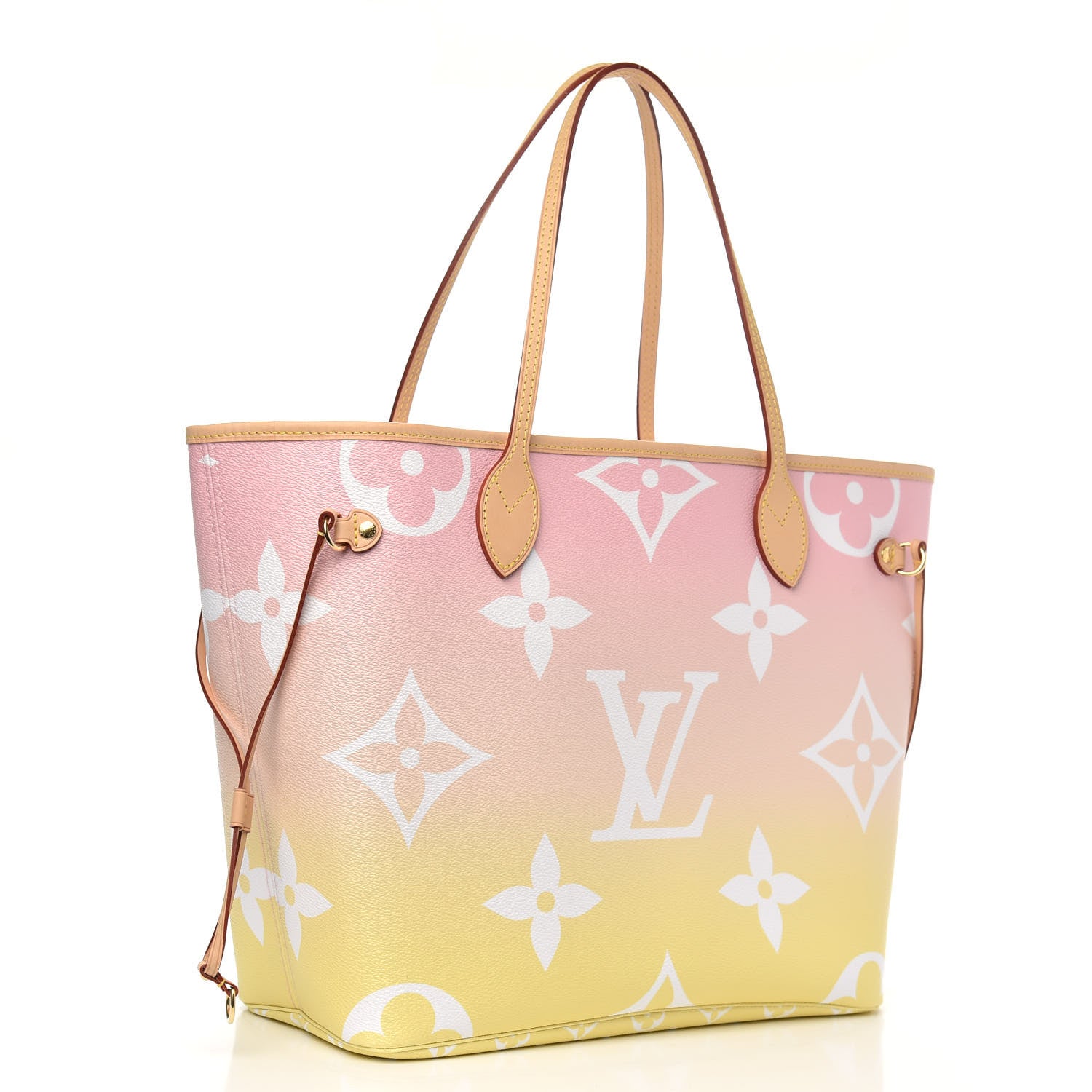 Louis Vuitton Monogram Giant By The Pool Neverfull MM Light Pink 3 of 10
