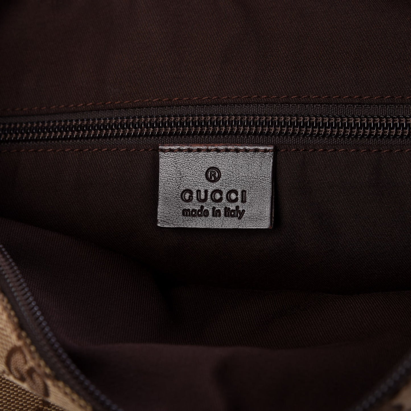 Monogram Calfskin Perforated Medium Flat Messenger Bag Dark Brown