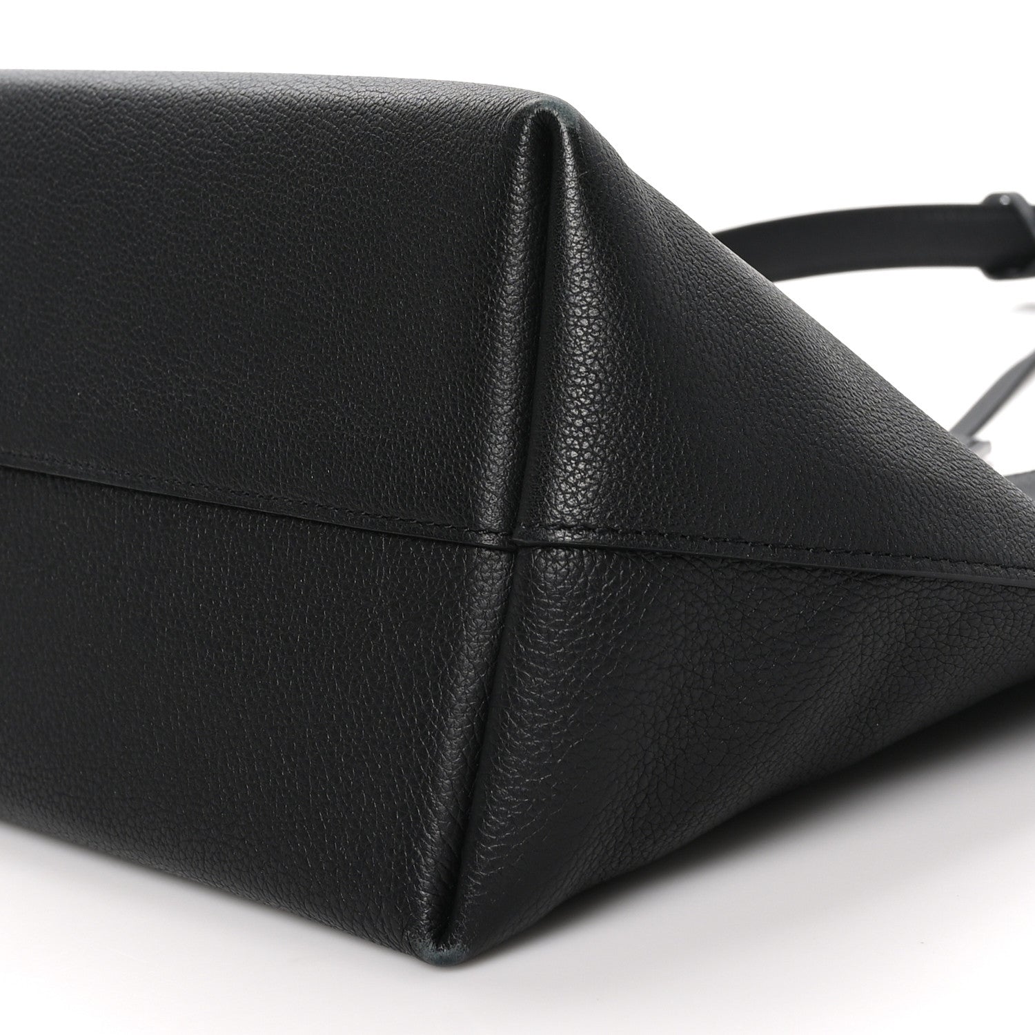 Louis Vuitton LOUIS VUITTON Calfskin Lockme Hobo Black 9 of 10