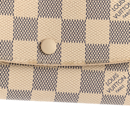 Louis Vuitton Damier Azur Emilie Wallet 8 of 9