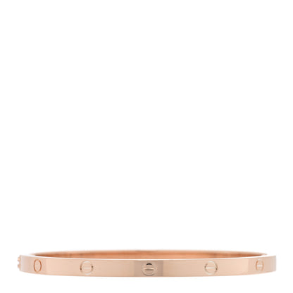 Cartier 18K Pink Gold Small LOVE Bracelet 15 2 of 7
