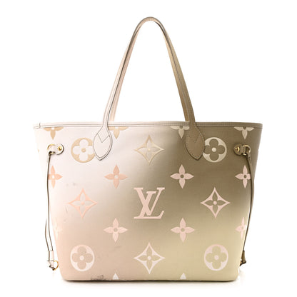 Louis Vuitton Monogram Giant Spring In The City Neverfull MM Sunset Kaki 3 of 19