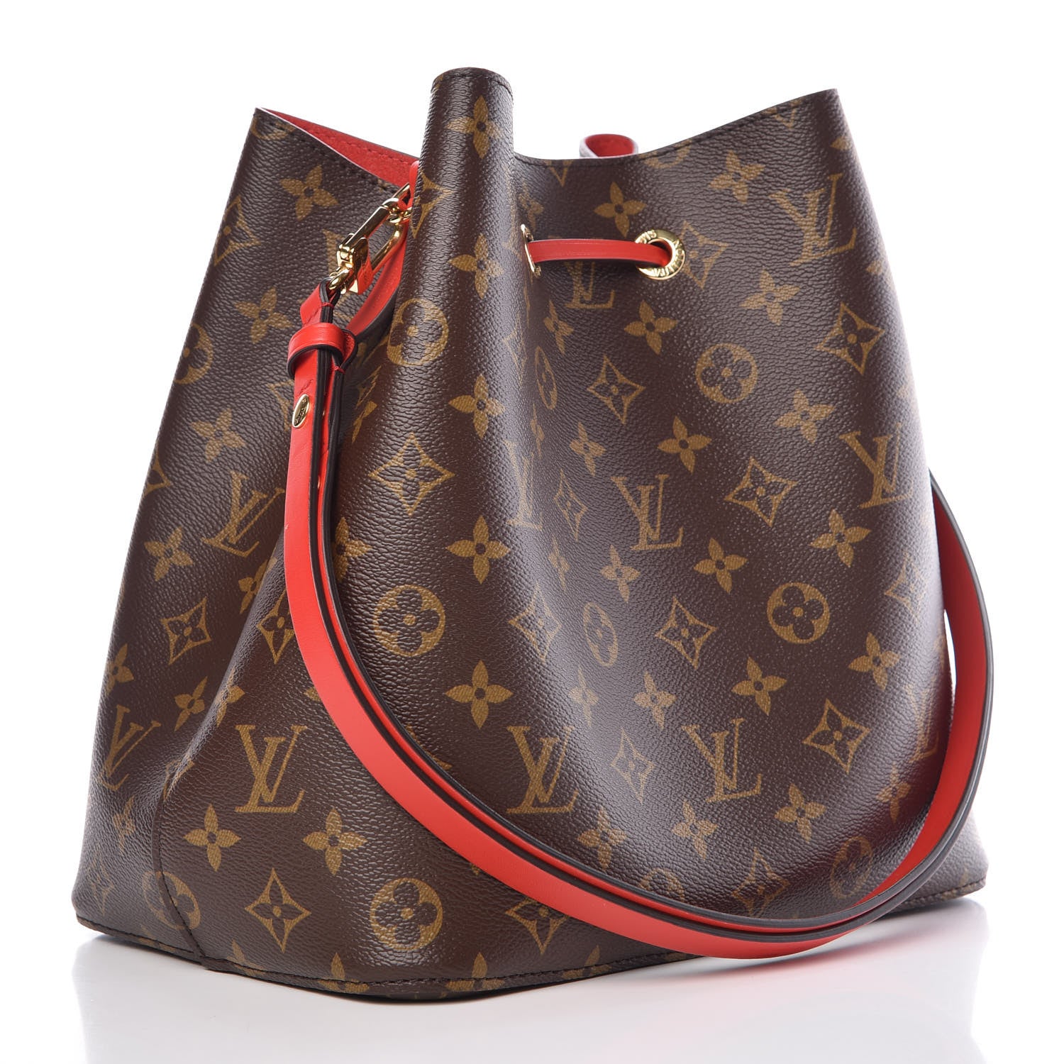 Louis Vuitton Monogram Neonoe MM Coquelicot 3 of 8