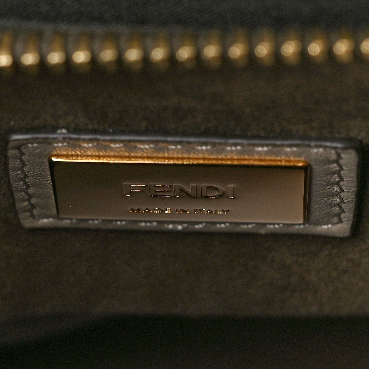Fendi Vitello Seta Plexiglass Tortoise Medium Peekaboo Iconic Satchel Tortora 6 of 8