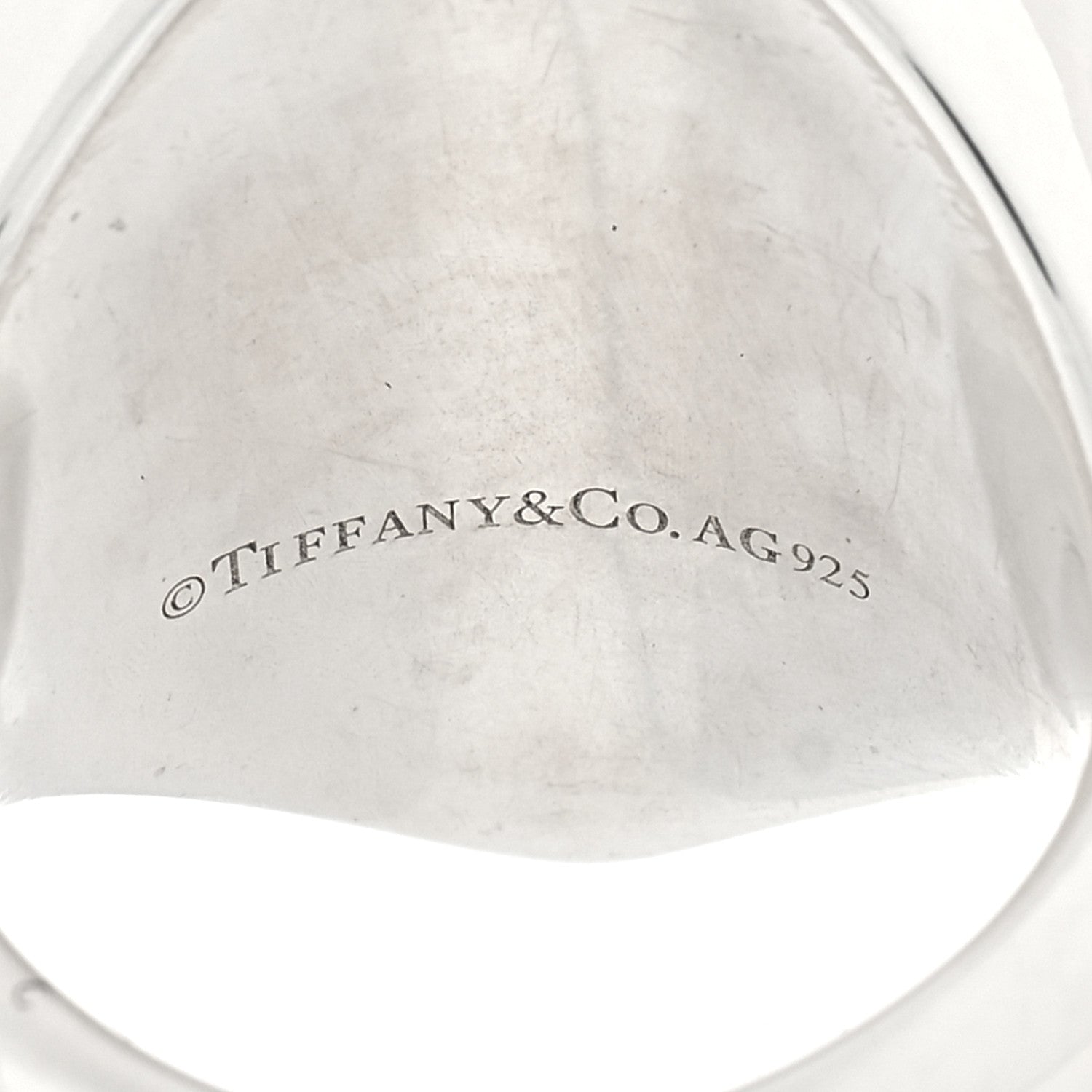 Tiffany Sterling Silver Out of Retirement Pyramid Ring 47 4 5 of 5
