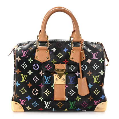 Louis Vuitton Monogram Multicolor Speedy 30 Black 1 of 10