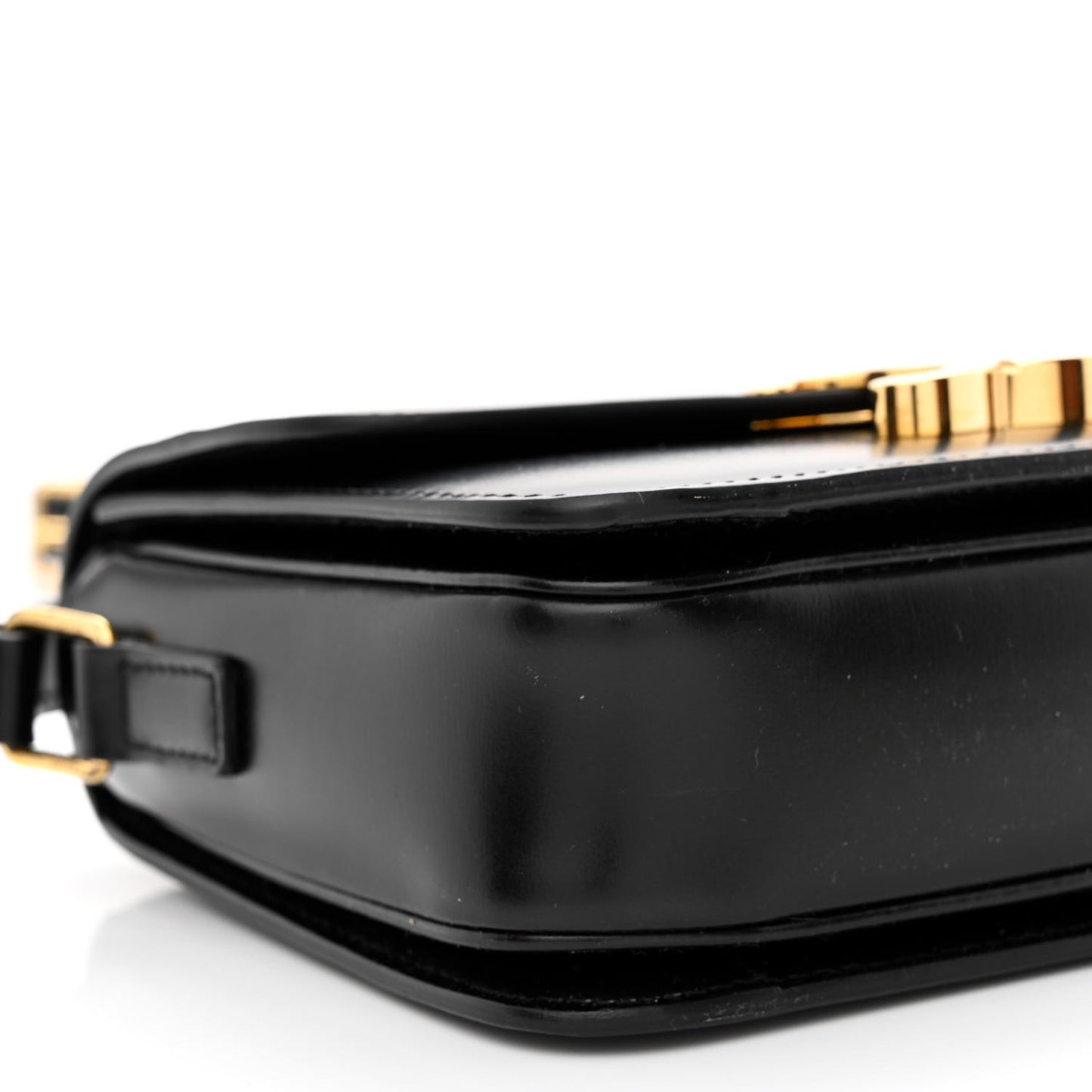 Shiny Calfskin Teen Triomphe Black
