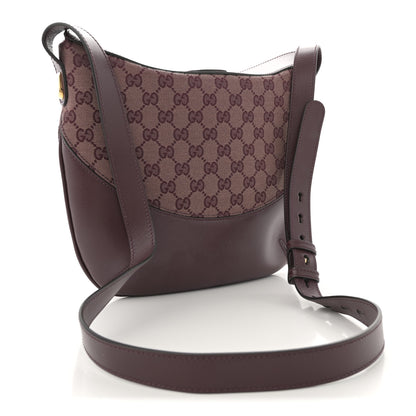 Gucci GG Monogram Calfskin Medium Arli Shoulder Bag Sahara Rubino Chardonnay 3 of 11