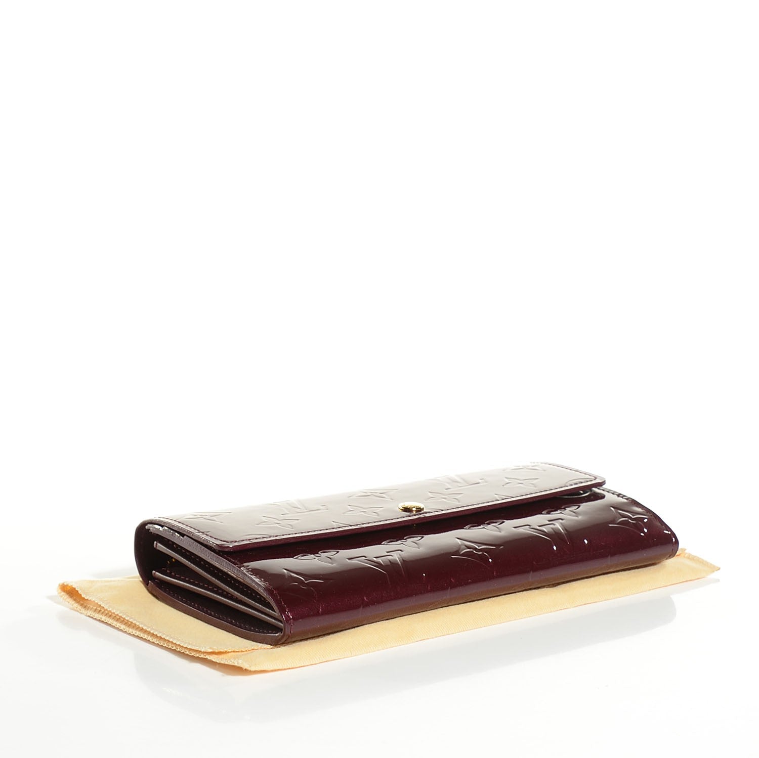 Louis Vuitton Vernis Sarah Wallet Rouge Fauviste 4 of 7