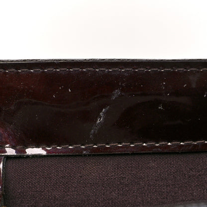 Louis Vuitton Vernis Wilshire MM Amarante 13 of 15